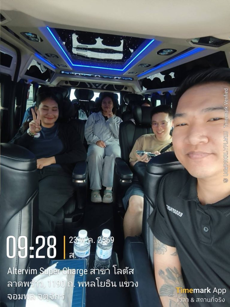 บริการรถเช่าพร้อมคนขับต่างจังหวัด